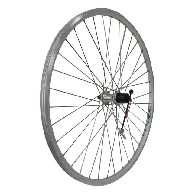 Achterwiel 28-15/8-13/8 622 cass 8V/9V uitval Zac-2000 zil