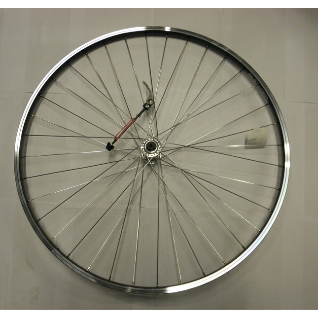 Voorwiel 28-15/8-13/8 622 alu velg uitval Paralex zwart