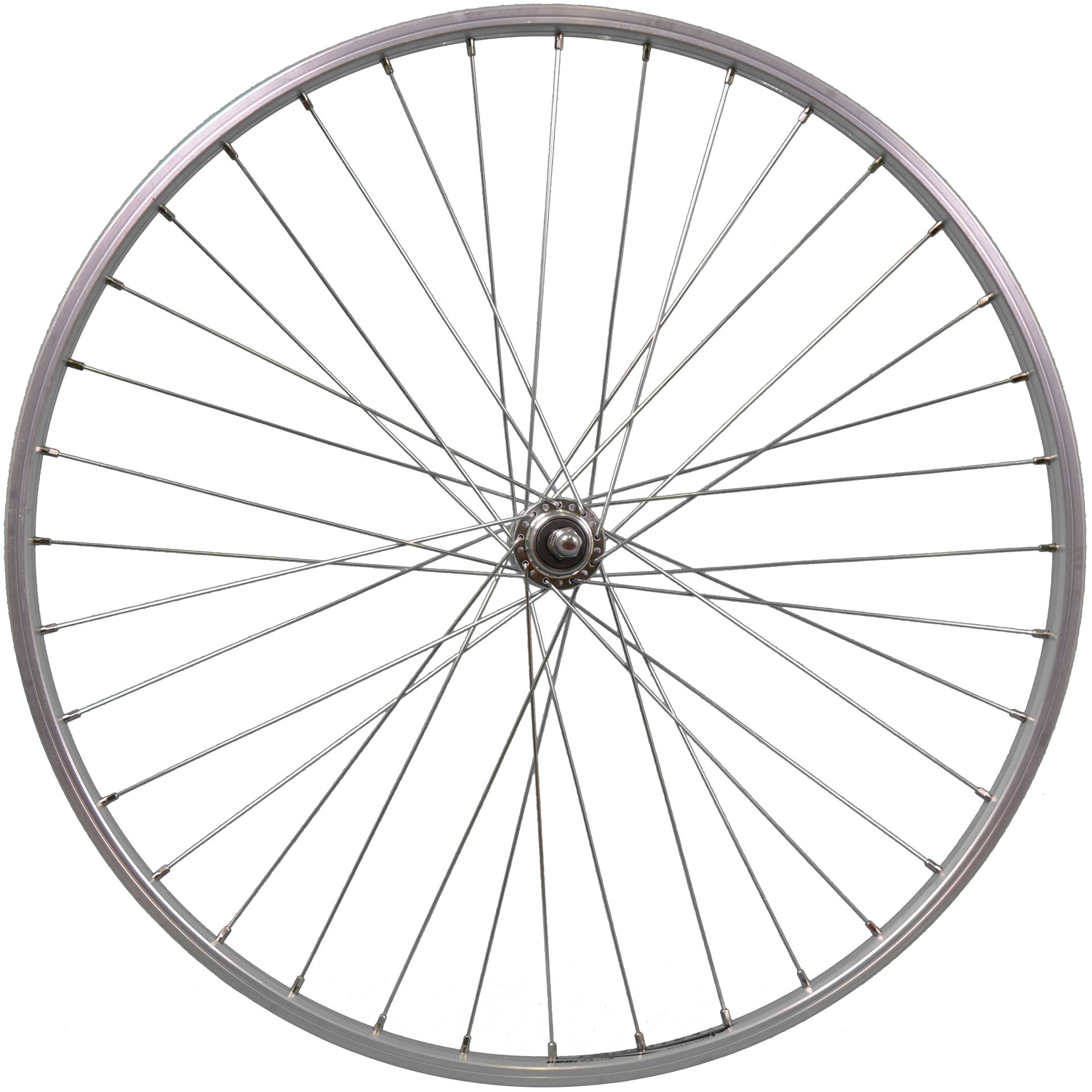 Roland achterwiel Paralex pion 28-15/8-13/8 622 alu velg zil.