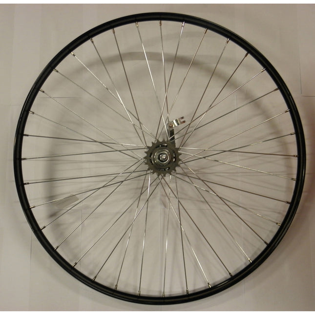 Achterwiel 28-11/2 635 RN/Favorit zwart gouden bies