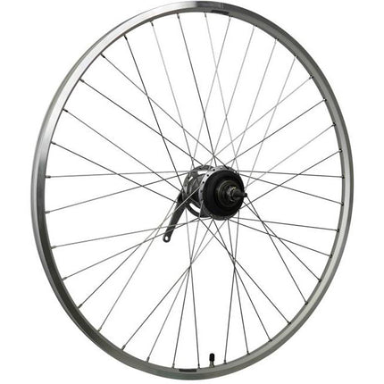 Roland achterwiel 28" 36G Ryde ZAC19 Nexus 7 remnaaf zilver