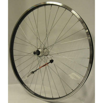 Achterwiel 26-1.90 559 pion uitval alu/alu velg Paralex zw