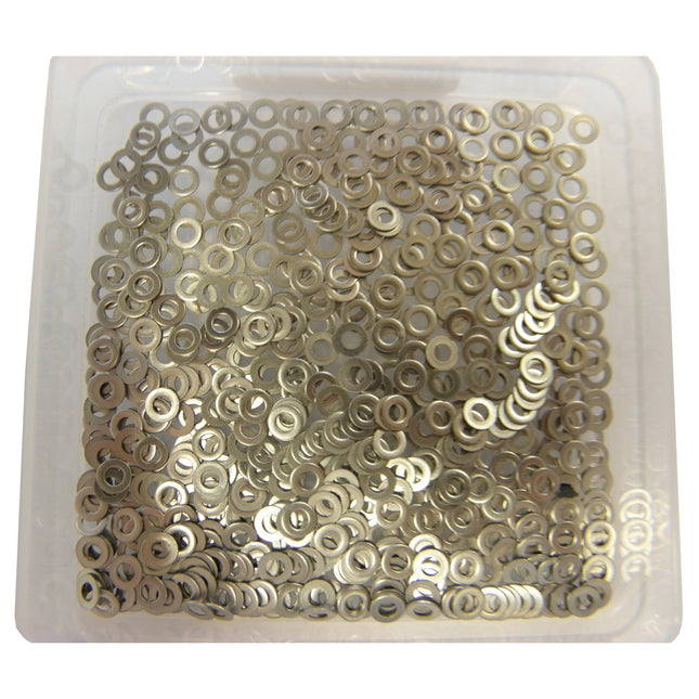 Bofix spaakkopring messing no.14 spaakplaatje (1000st)