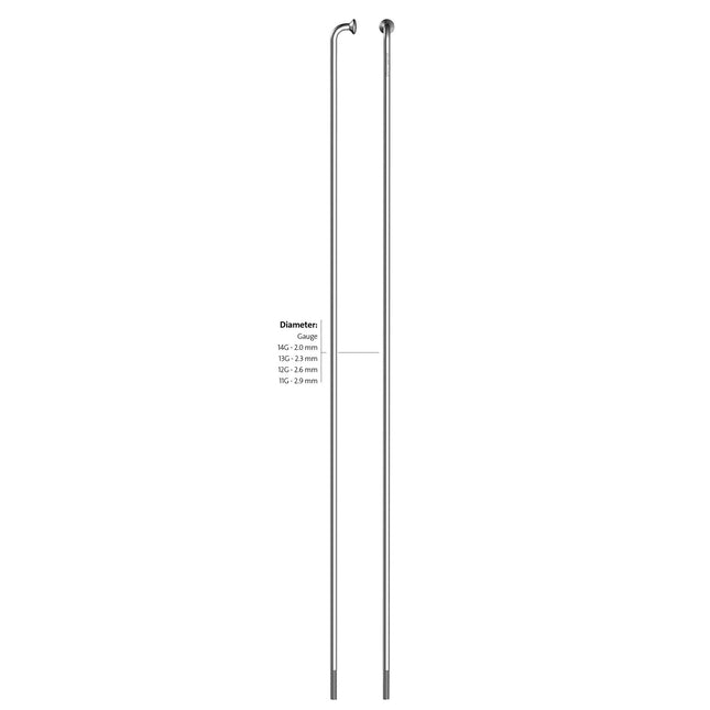 Alpina Rayon Zingué 14-215 sans écrou argenté (144 pièces)
