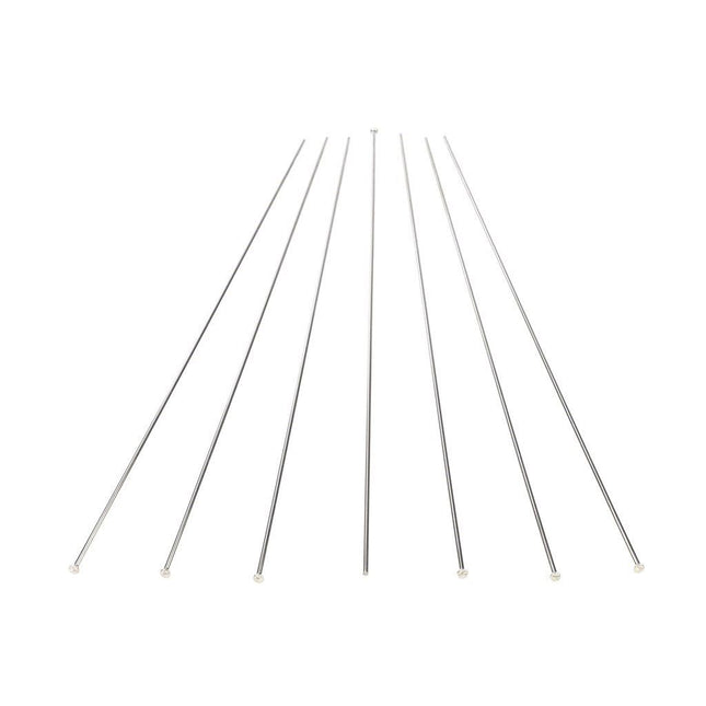 Alpina rayon M3/303 droit s. fil zingué argent (144pcs)