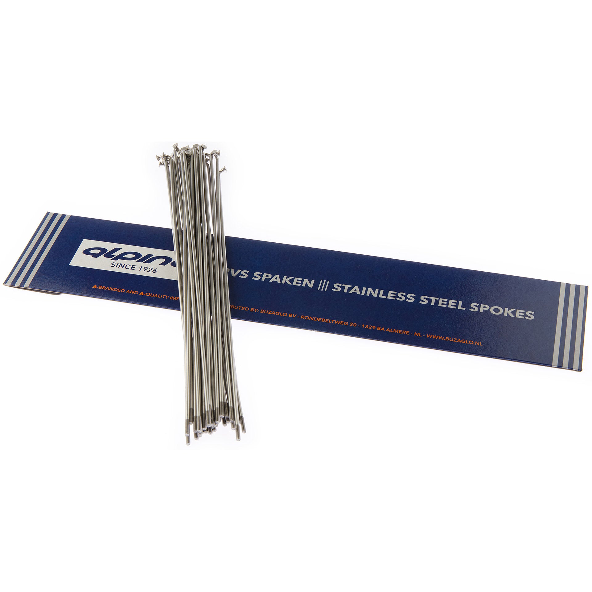 Alpina spaak LDR RVS 14-260 ø2.00 Fg2.3 zilver (36st)