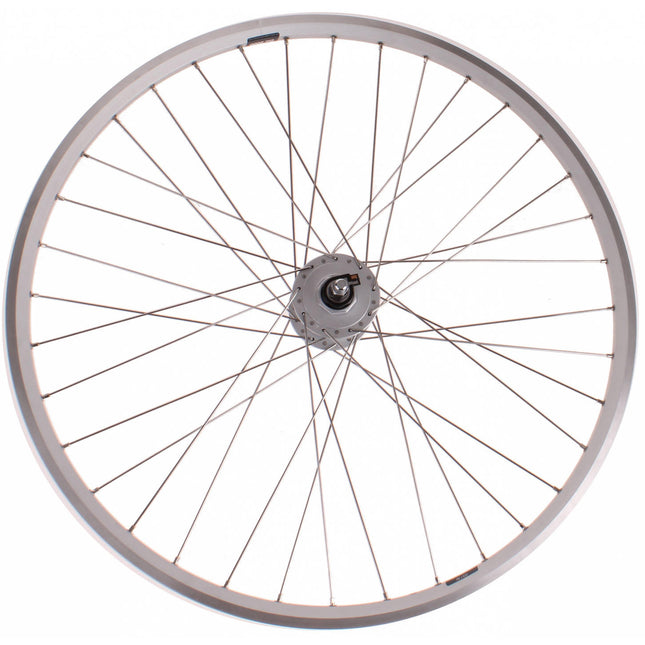 Roland voorwiel ZAC2000 28" 36g naafdynamo zilver