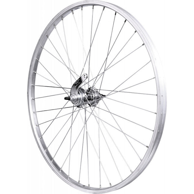 Velox achterwiel Mach1 M110 28" remnaaf zilver