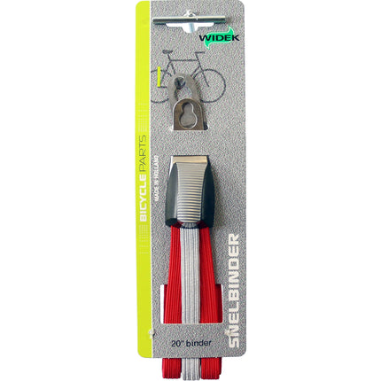Widek triobinder 20 argent/rouge