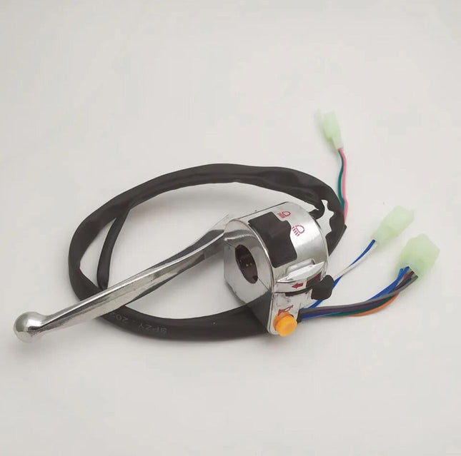 Scooter stuurschakelaar links | pico, btc old classic, agm new flash, santini san remo (compleet met rem!)