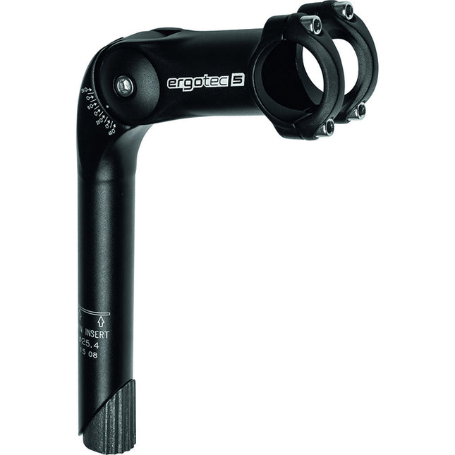 Ergotec stuurpen Octopus 2 tube 25,4/31,8 180/90 zw. OEM