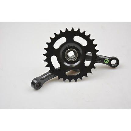 Crankstel 28T 102mm zwart 12"