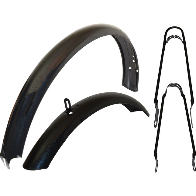 BFN Spatbordset 20" Load zwart