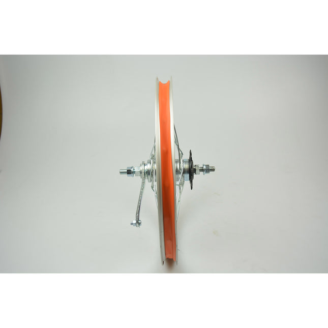 BFN achterwiel 16" 20g remnaaf zilver