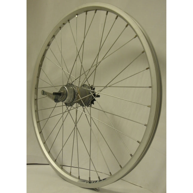 BFN achterwiel 24" Nexus 3V zilver