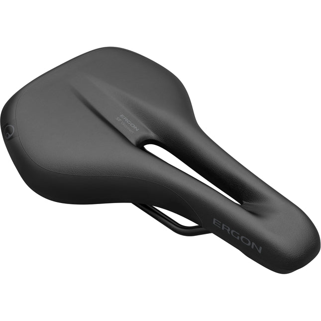 Ergon zadel SF dames S/M zwart