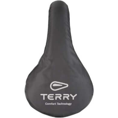 Terry housse de selle/tapis de selle S noir