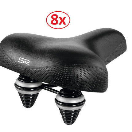 Selle Royal zadel 6954 City Classic Relaxed zwart doos 8stk