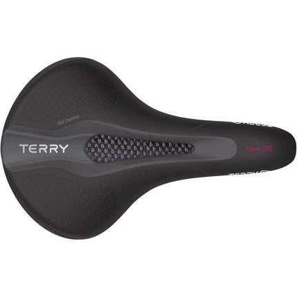 Terry saddle Figura GTC Max gel women's black