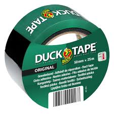 CH0805A Tape reparatie 25 mtr. zwart