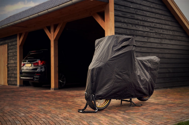 Motorhoes DS Covers ALFA medium - met kentekenvenster