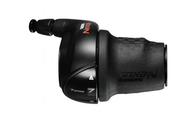 Draaiversteller 7 speed Shimano Nexus SL-C3000 NX10 - zwart (werkplaatsverpakking)