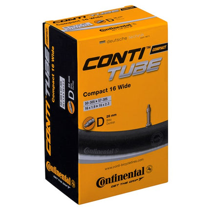 Continental binnenband Compact Wide 16" 50/57-305 HV 26mm