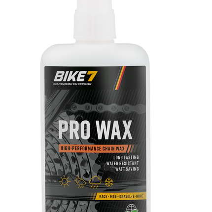 Bike7 Pro Wax kettingwax, verpakking van 150 ml