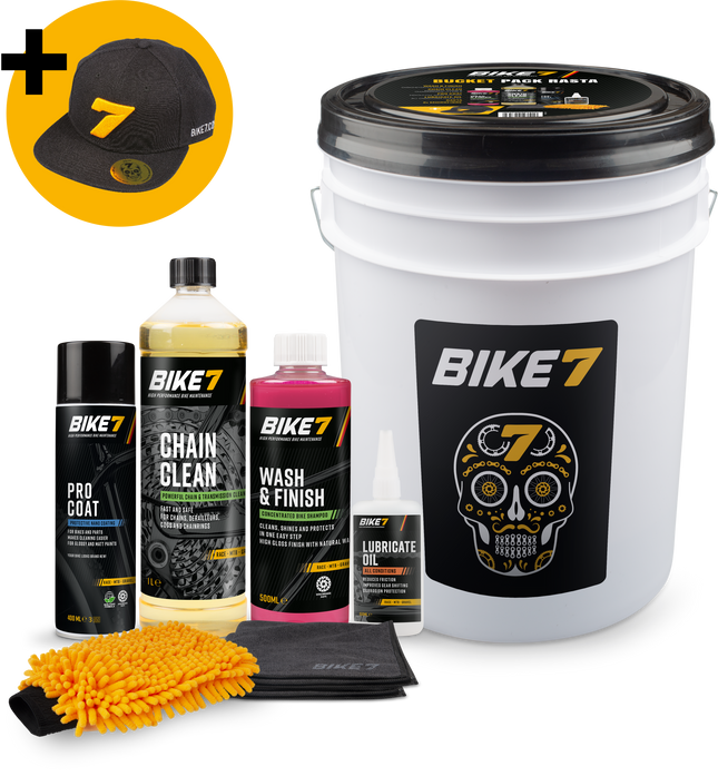 Fietsonderhoudsset Bike7 Bucket Pack Rasta