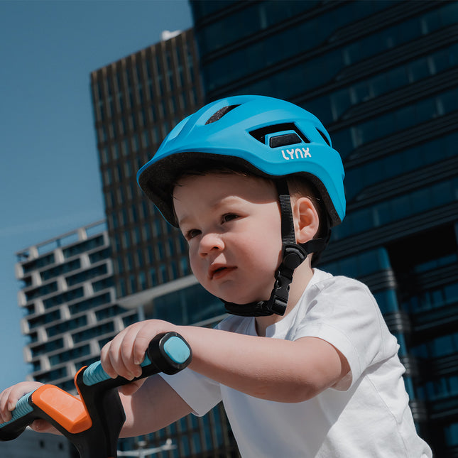 Lynx Fietshelm Kidz M – 52-56 cm – FK619011.BLU – productafbeelding 2