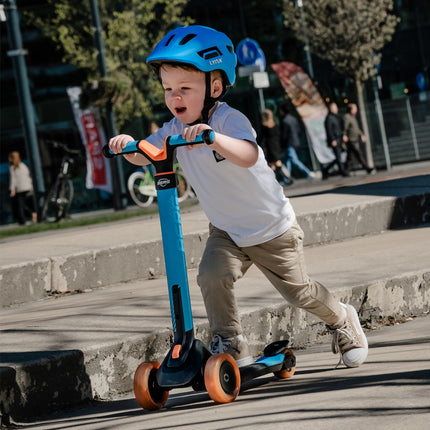 Lynx Fietshelm Kidz S – 48-52 cm – FK619010.BLU – productafbeelding 3