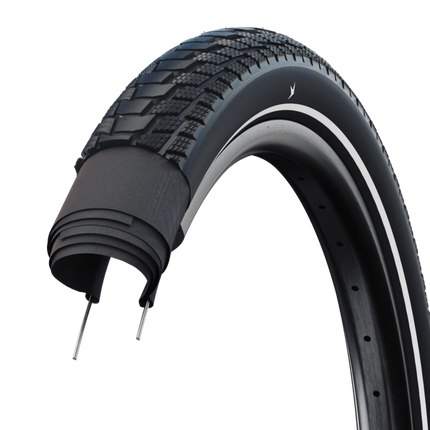 Schwalbe draadband Motion Pick-Up 60-406 +R zwart