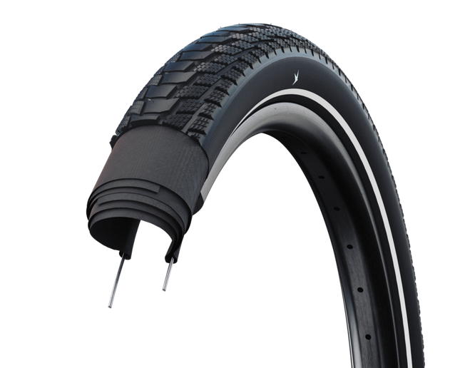 Schwalbe draadband Motion Pick-Up 60-406 +R zwart