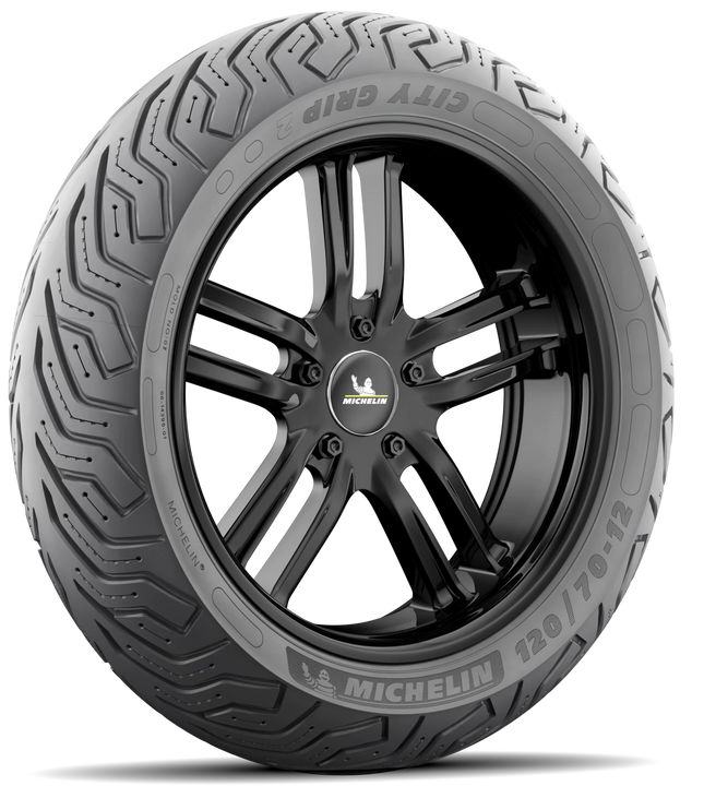 Buitenband Michelin 120/80-16 TL 60P City Grip 2 - voor/achter