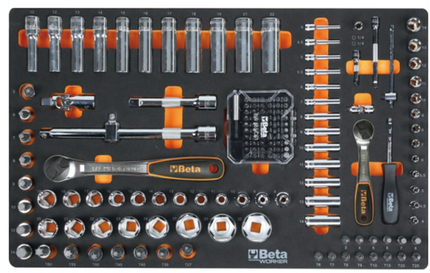 Beta Tools 240-delig gereedschapsassortiment - dopsleutels en bits