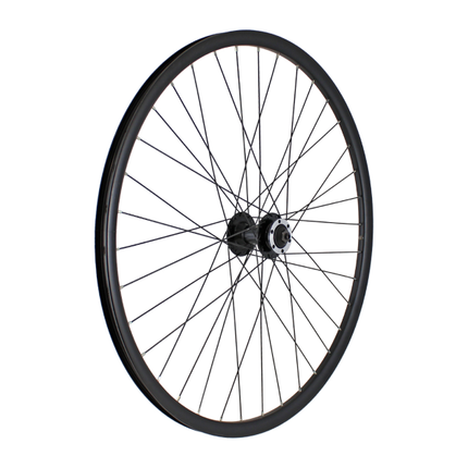 RMS voorwiel 29 inch schijfrem snelspan 100 mm zwart