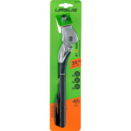 Ursus Integrale fietsstandaard 44 mm Anti-Noise zwart