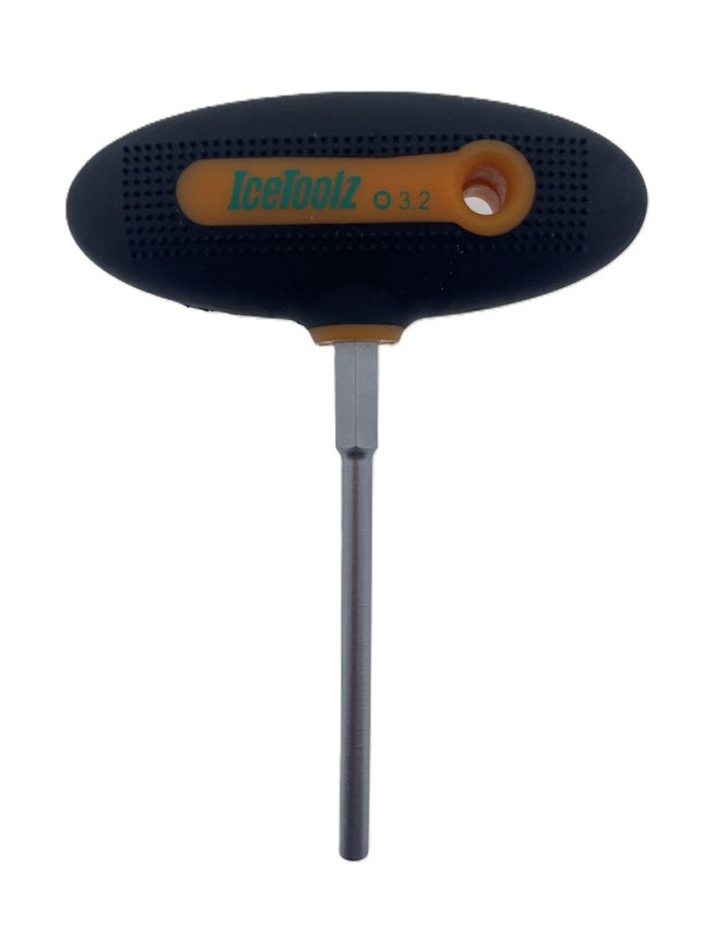 IceToolz 12B8 spaaknippelsleutel 3,2 mm met T-handvat - beeld 1