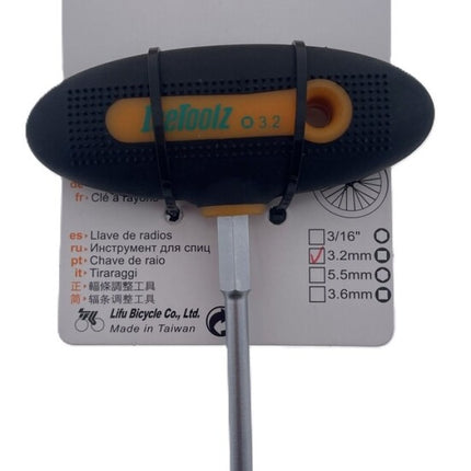 IceToolz 12B8 spaaknippelsleutel 3,2 mm met T-handvat - beeld 2