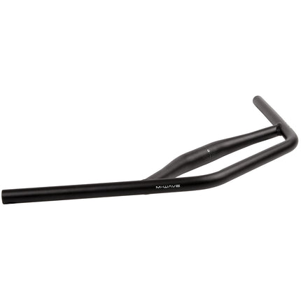 M-Wave dubbel fietsstuur 660 mm 31,8 mm zwart - beeld 1