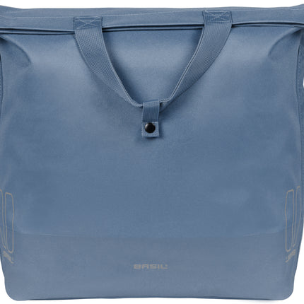 Basil Mara Evo fietsshopper indigo blue, vooraanzicht