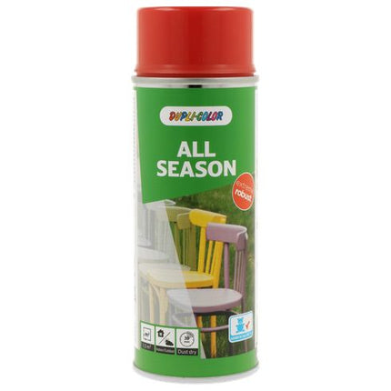 Dupli-Color All Season spuitlak RAL 3000 vuurrood glans 400 ml