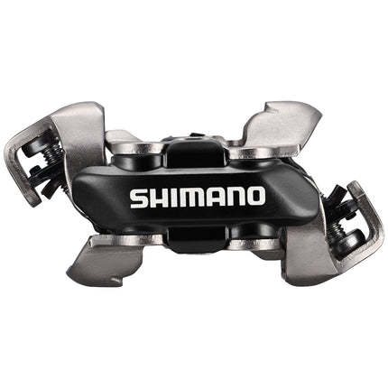 Pedaalset Shimano SPD M520 met schoenplaatjes SM-SH51 - zwart — productfoto 3