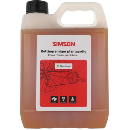 Simson kettingreiniger plantaardig 2,5 liter - voorzijde