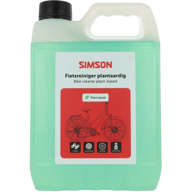 Simson fietsreiniger plantaardig 2,5 liter - voorzijde