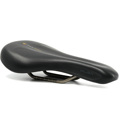 Selle Royal Musa fietszadel zwart, zijaanzicht