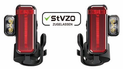 Achterlicht Ikzilight met knipperfunctie - set links en rechts