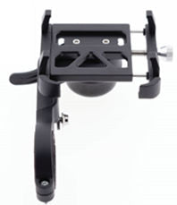Mirage Zero-Six front mount telefoonhouder met bel - beeld 1