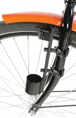 Montagevoorbeeld Mirage stokhouder op fiets