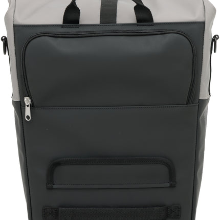 Fietsshopper New Looxs Nyborg 17 liter 30 x 17 x 37 cm - Grijs/zwart — productfoto 4